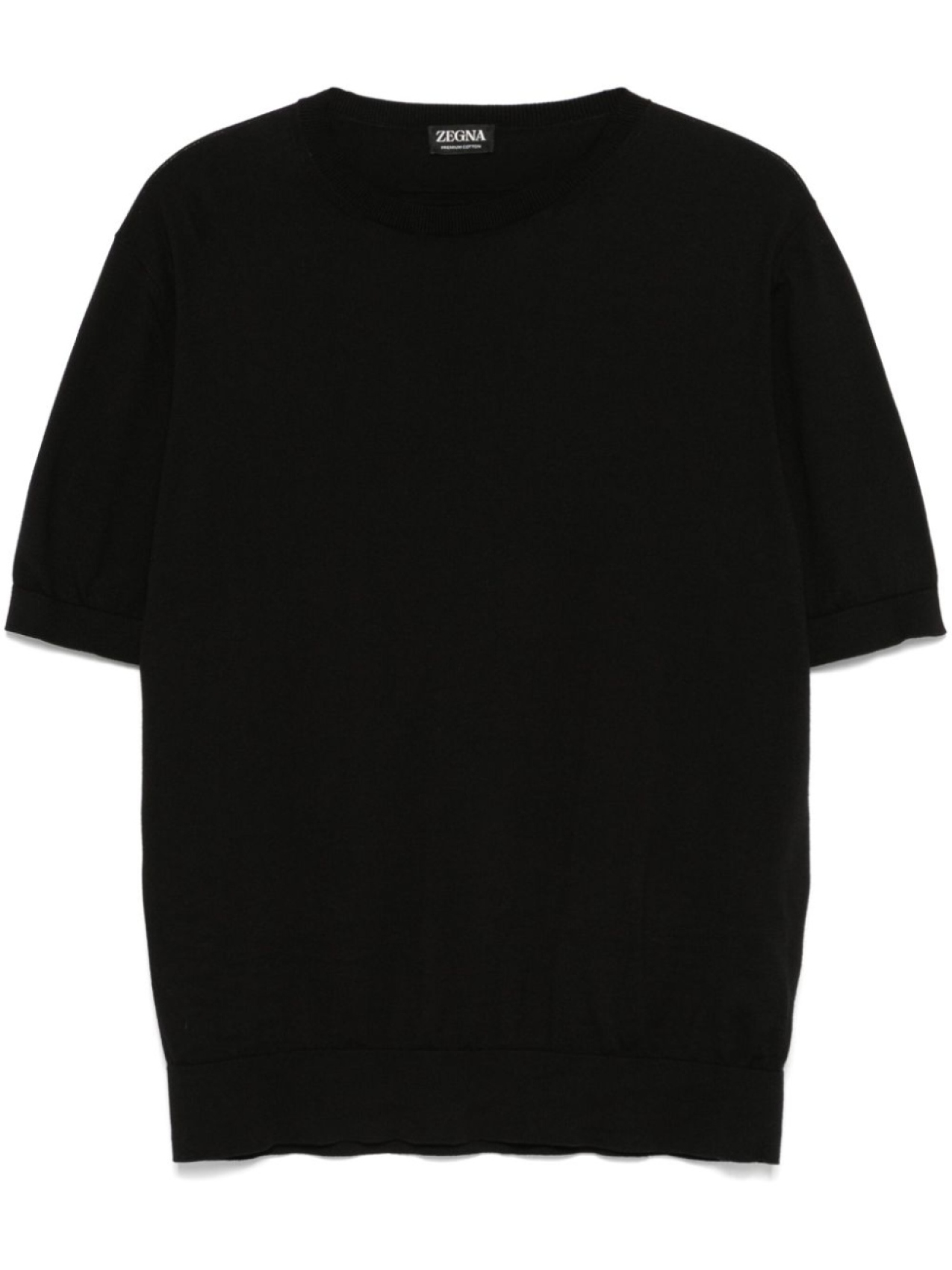 

Zegna трикотажная футболка, черный