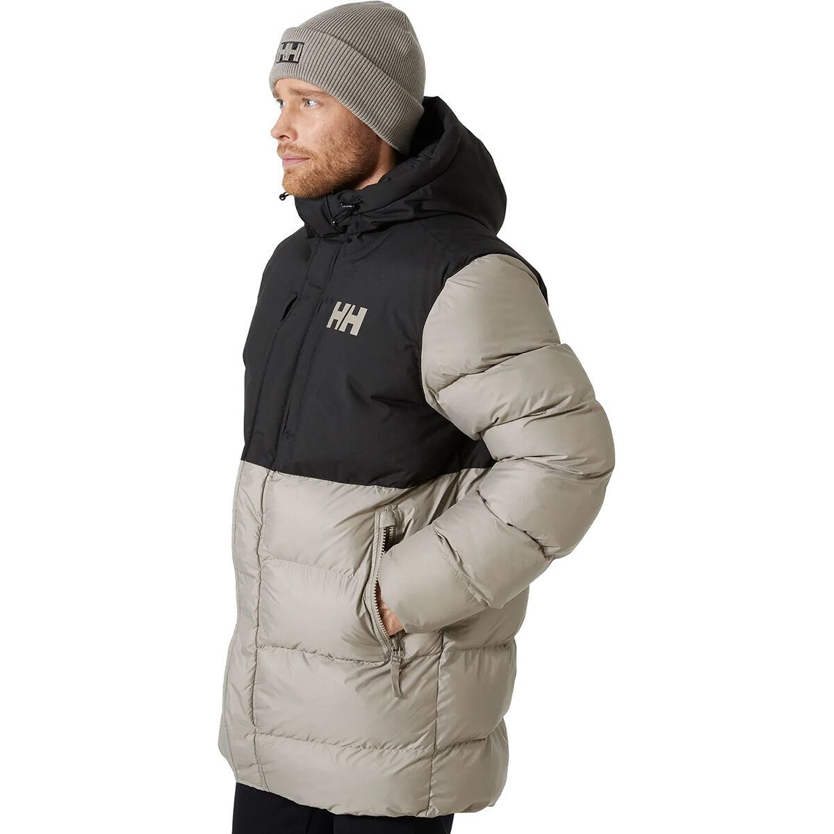 

Активная пуховая длинная куртка Helly Hansen, цвет terrazzo