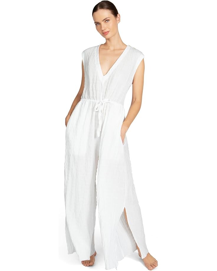 

Комбинезон Robin Piccone Fiona Jumpsuit, белый