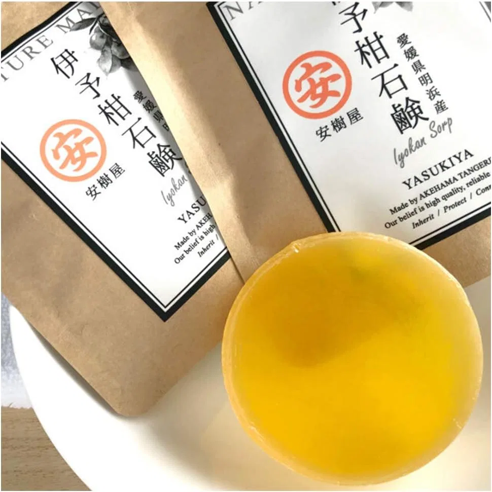 Мыло с экстрактом иекан и лошадиным жиром Anshuwu, 50 г — фото 4