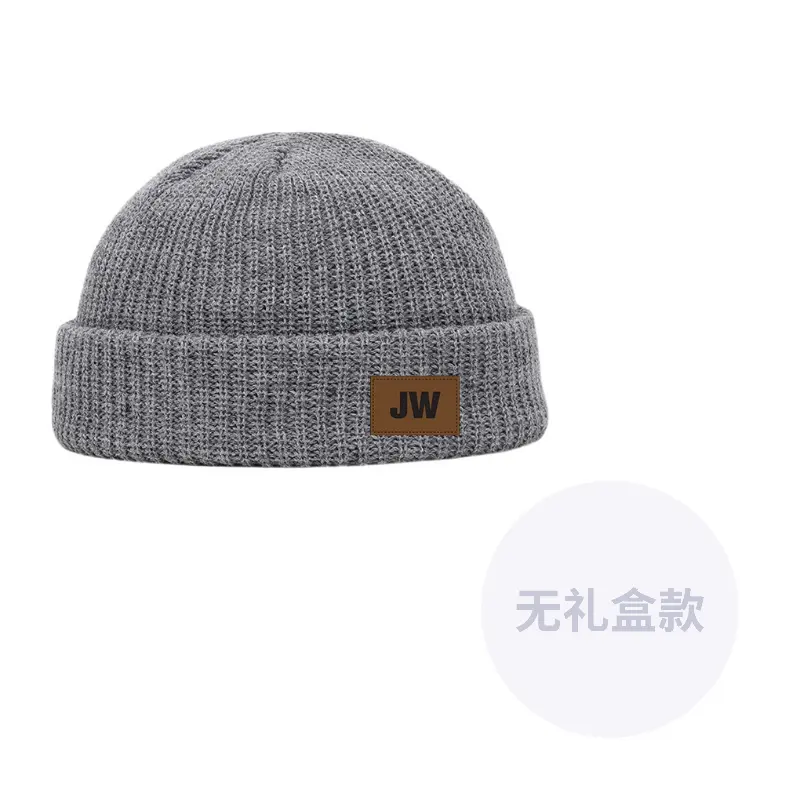 

J W Унисекс шапка бини, Light Gray