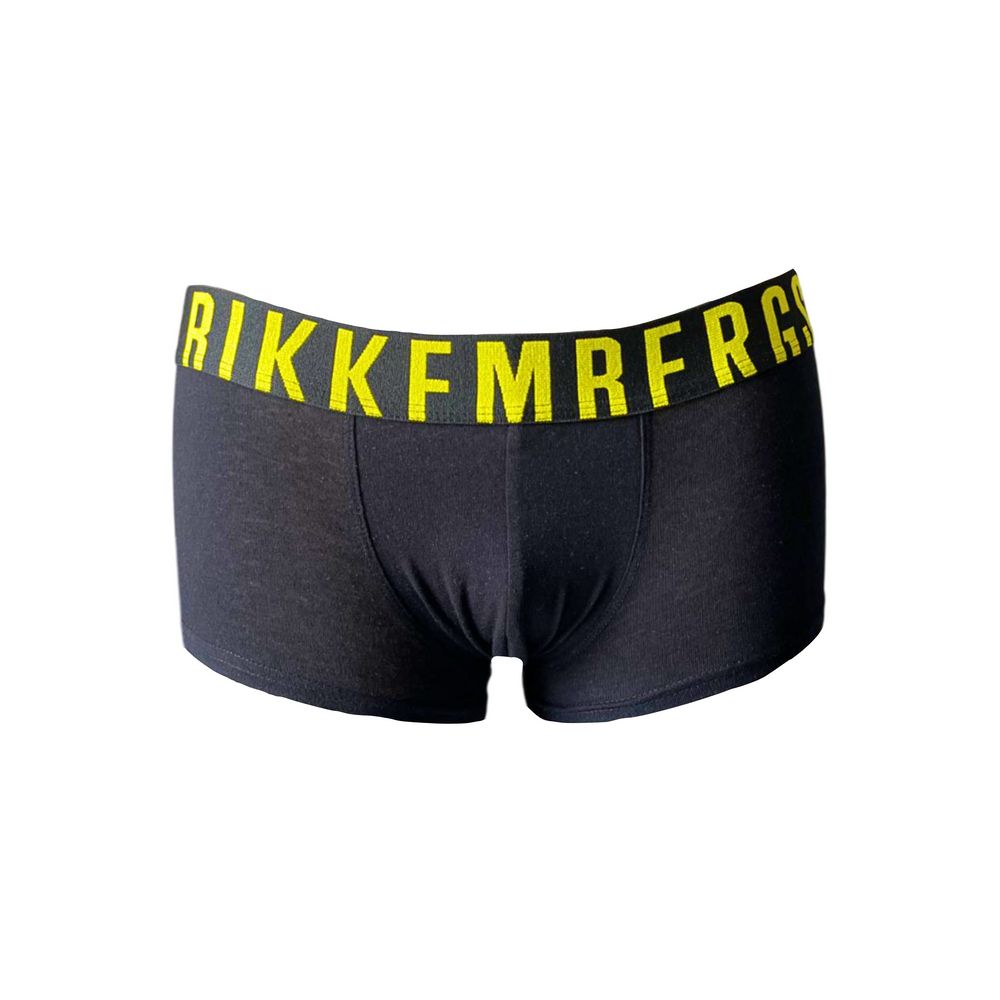 

Мужские боксеры из черного хлопка Bikkembergs, черный