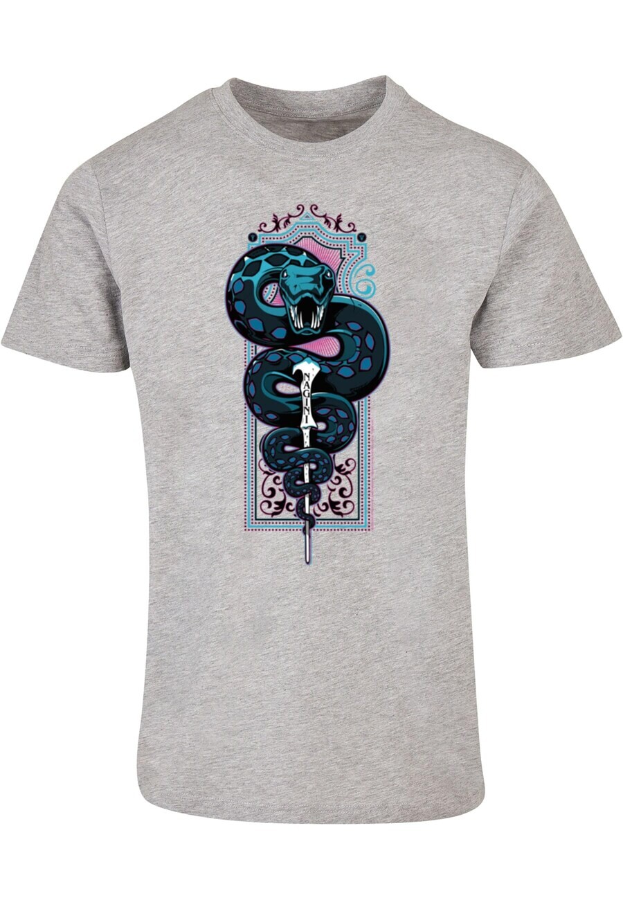 

Классическая футболка ABSOLUTE CULT Shirt Harry Potter - Neon Basilisk, серый