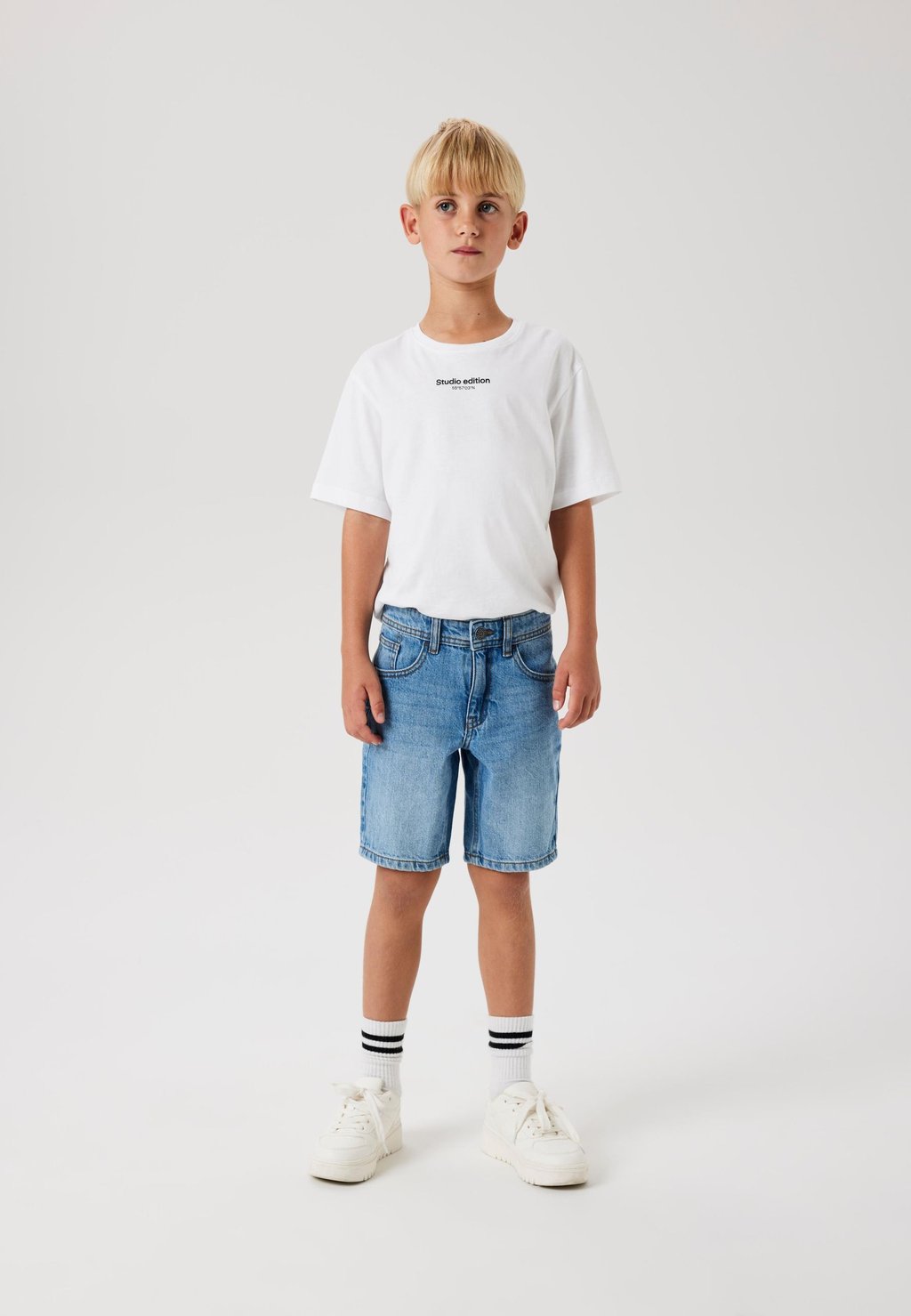 

Джинсовые шорты NKMRYAN Name it, цвет Light Grey Denim