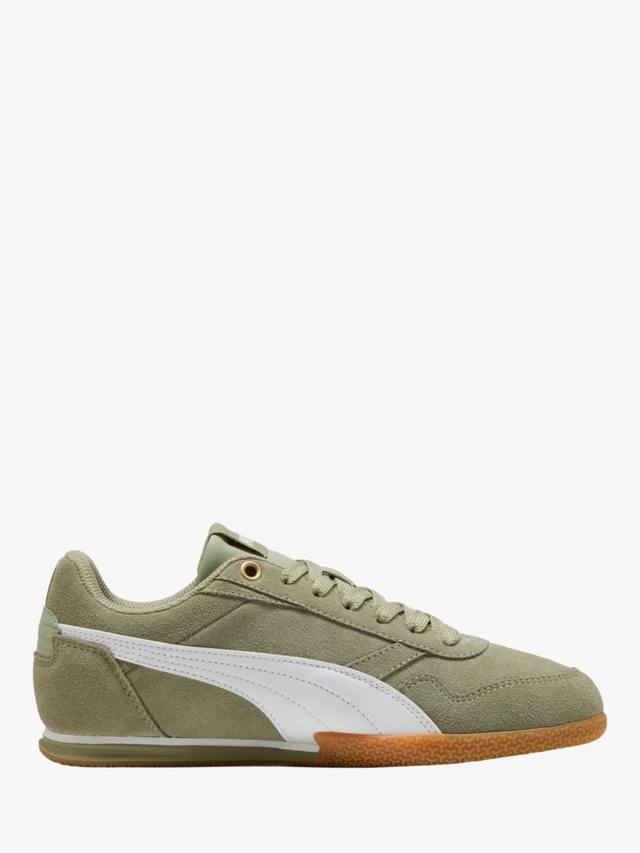 Bella Donna SD замшевые шнурованные кроссовки PUMA, Green/White