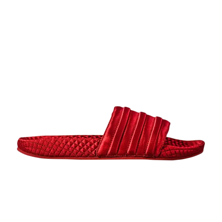 

Кроссовки Adidas Adilette 'Bold Red', красный