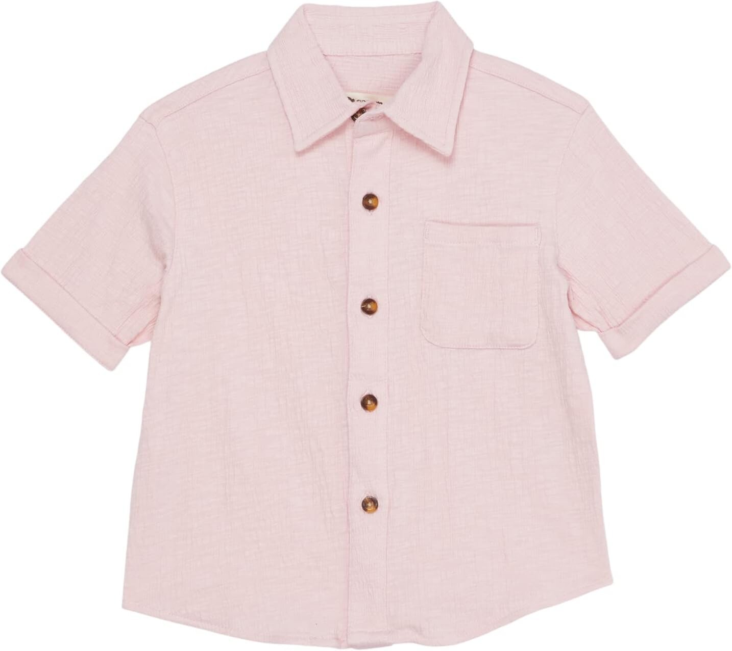 

Рубашка Appaman Beach Short Sleeve Shirt, цвет Chalk Pink