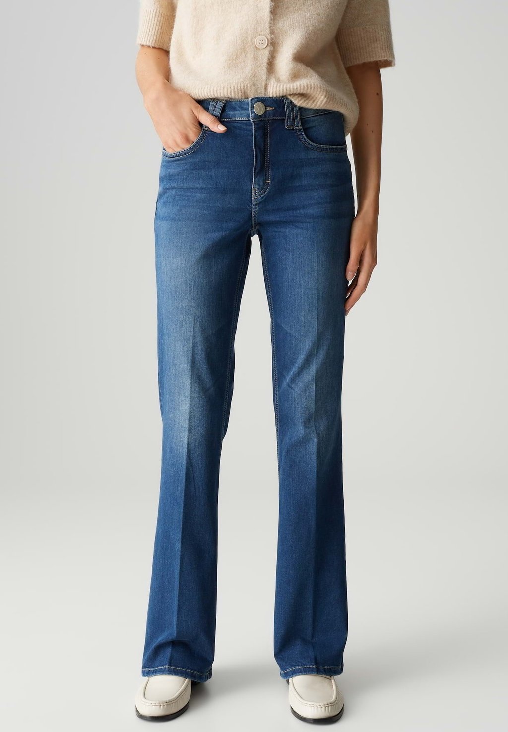 

Расклешенные джинсы ENJA SMOOTH OPUS PANTS, деним