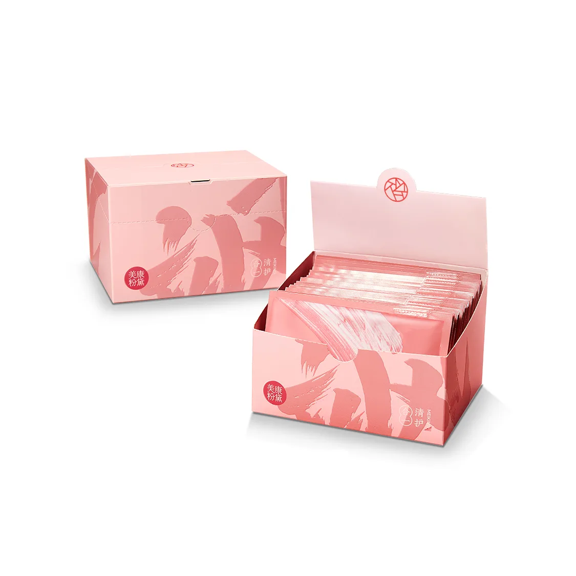 Средство для снятия макияжа Meikang Fendai — 2 Boxes, 60 Pcs in Total