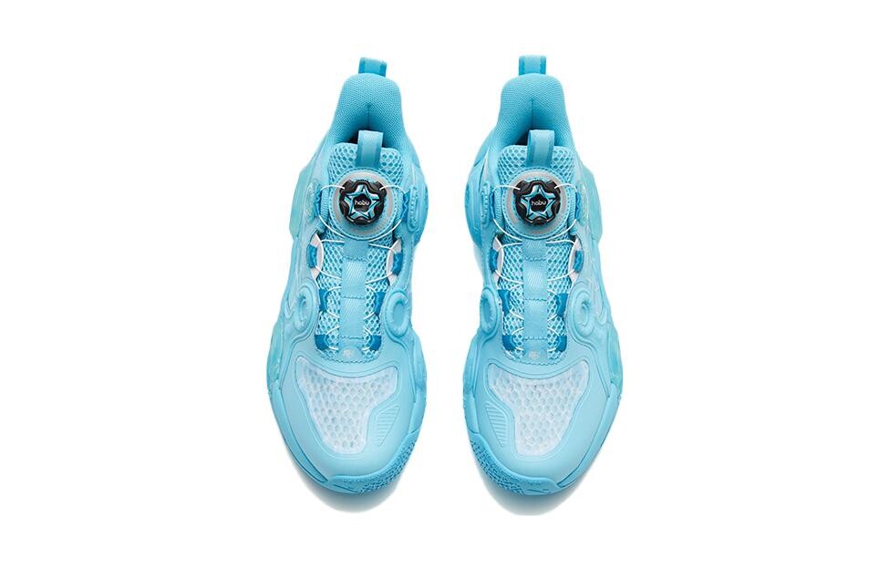Детские баскетбольные кроссовки GS Mid-top Mercury Blue Anta Kids — фото 3