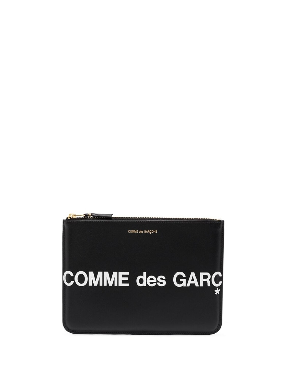 

Comme Des Garçons Wallet клатч с логотипом, черный