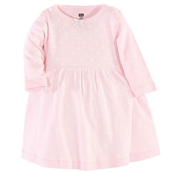 Детское платье с длинным рукавом из хлопка, 2 шт, glitter unicorn, 6-9 месяцев Hudson Baby — фото 2