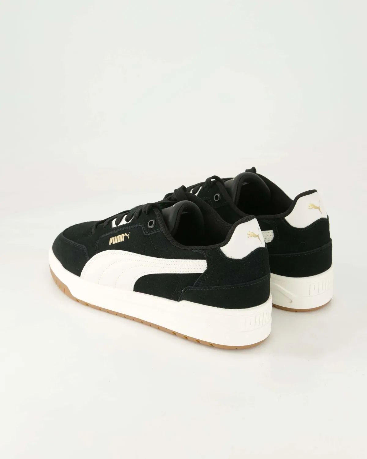 Sneakers low из кожи и текстиля Puma, черный — фото 3