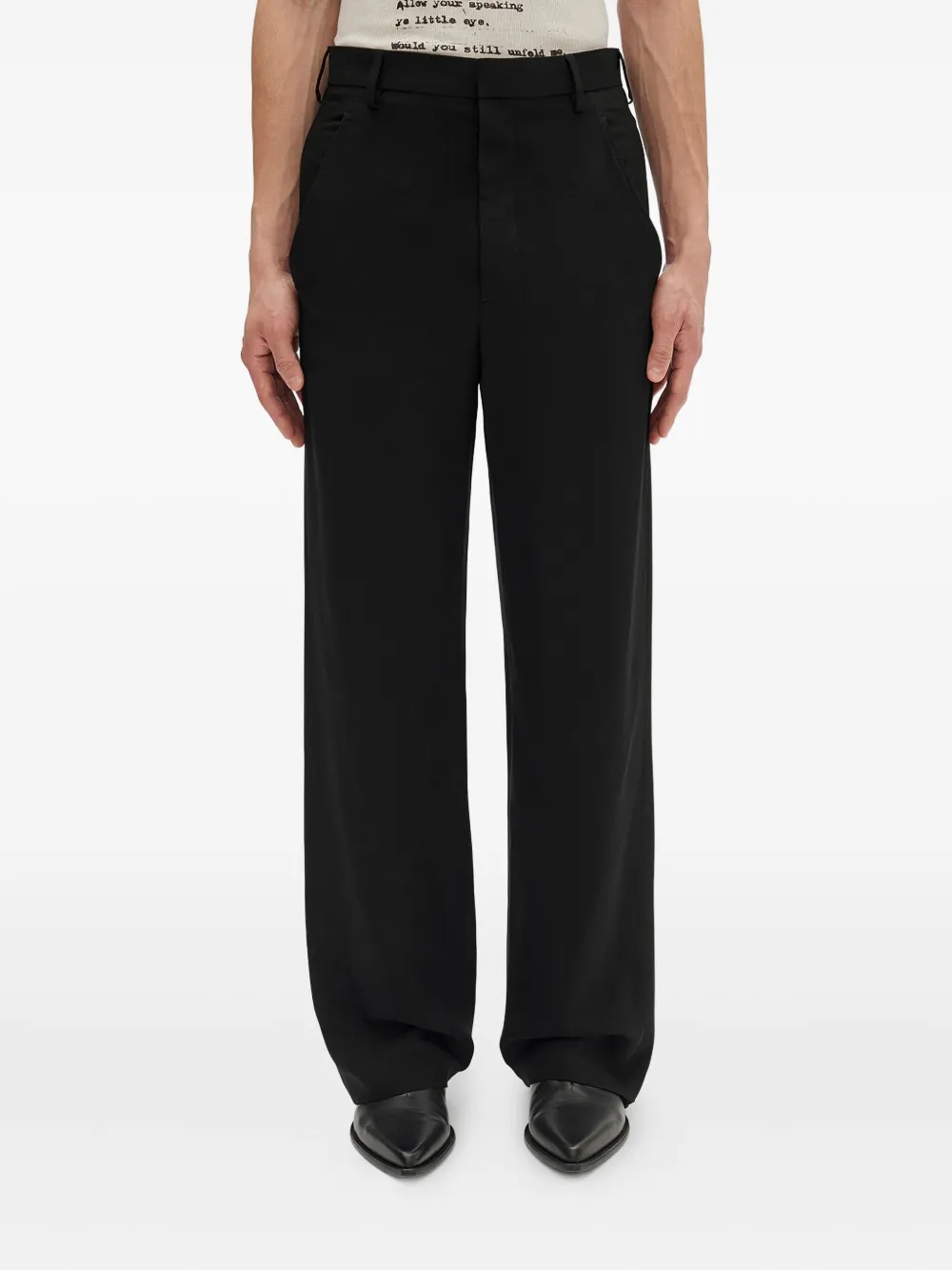 

Брюки с карманами Ann Demeulemeester, черный