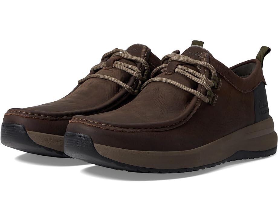 

Кроссовки Clarks Wellman Moc, цвет Dark Brown Leather