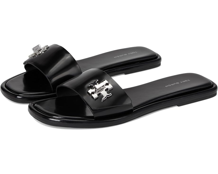 Сандалии Tory Burch T Lock Slide, цвет Perfect Black