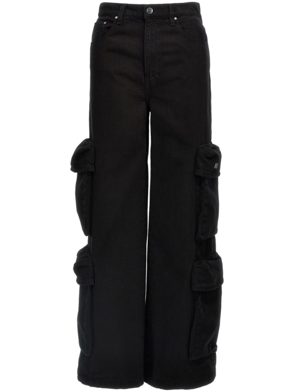 

Джинсы AMIRI с широкими штанинами, черный