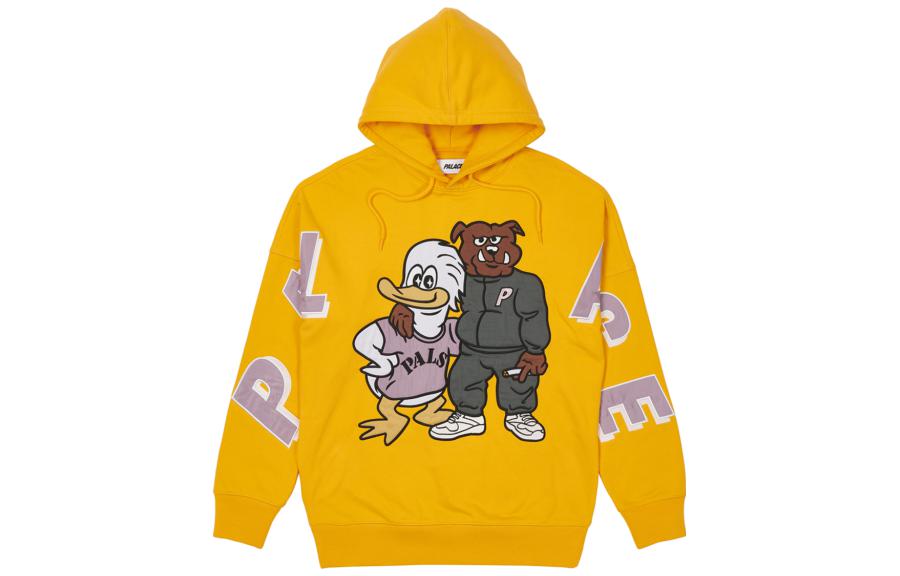 

Худи Dog And Duck Drop Shoulder Hood PALACE, желтый