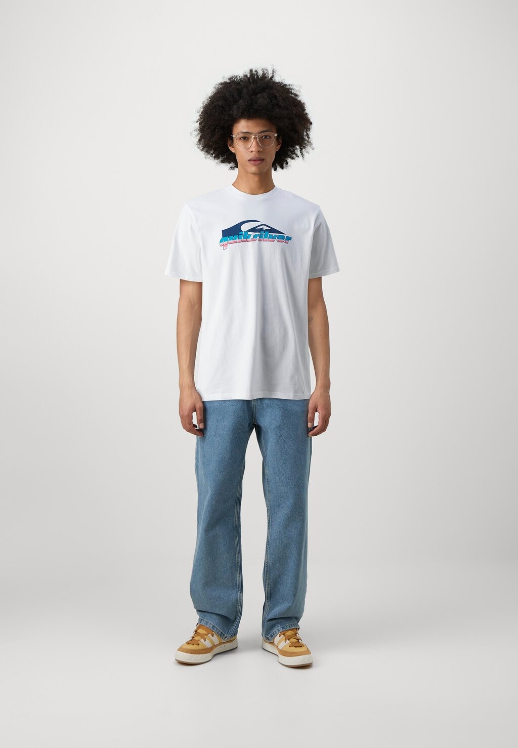 

Футболка с набивным рисунком Patriot Unisex Quiksilver, белая