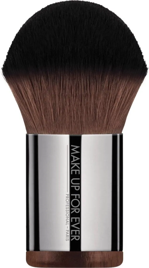 Кисть для пудры Kabuki Make Up For Ever, 1 шт, черная