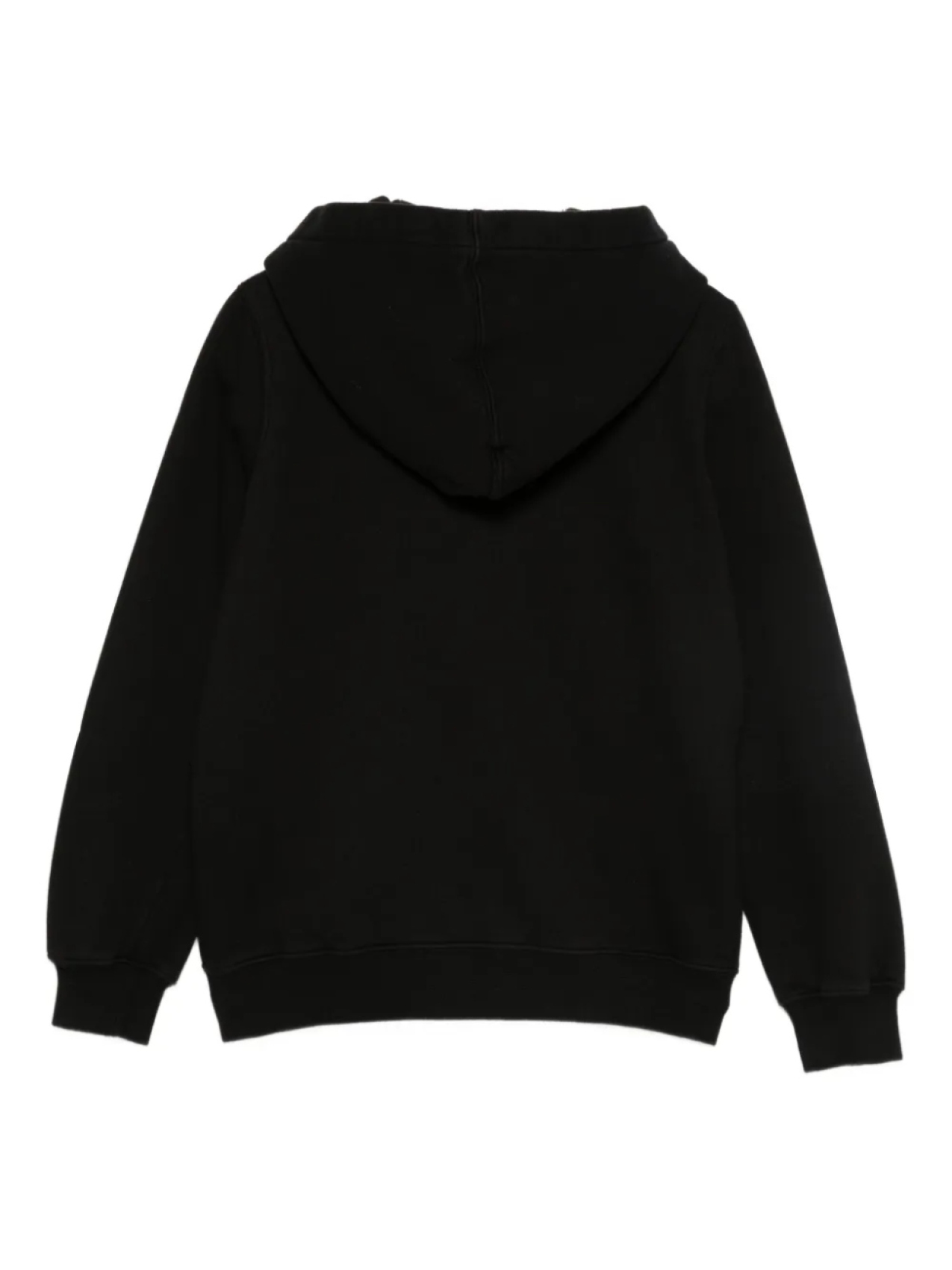 Толстовка с капюшоном на молнии Rick Owens Kids Hollywood Jason's, черный — фото 2
