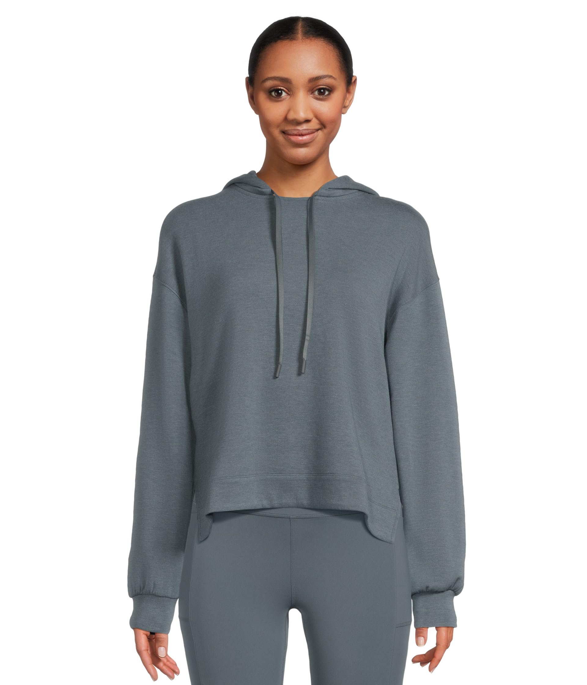 

Толстовка TravisMathew Skyloft Soft Hood, цвет Heather Dark Slate