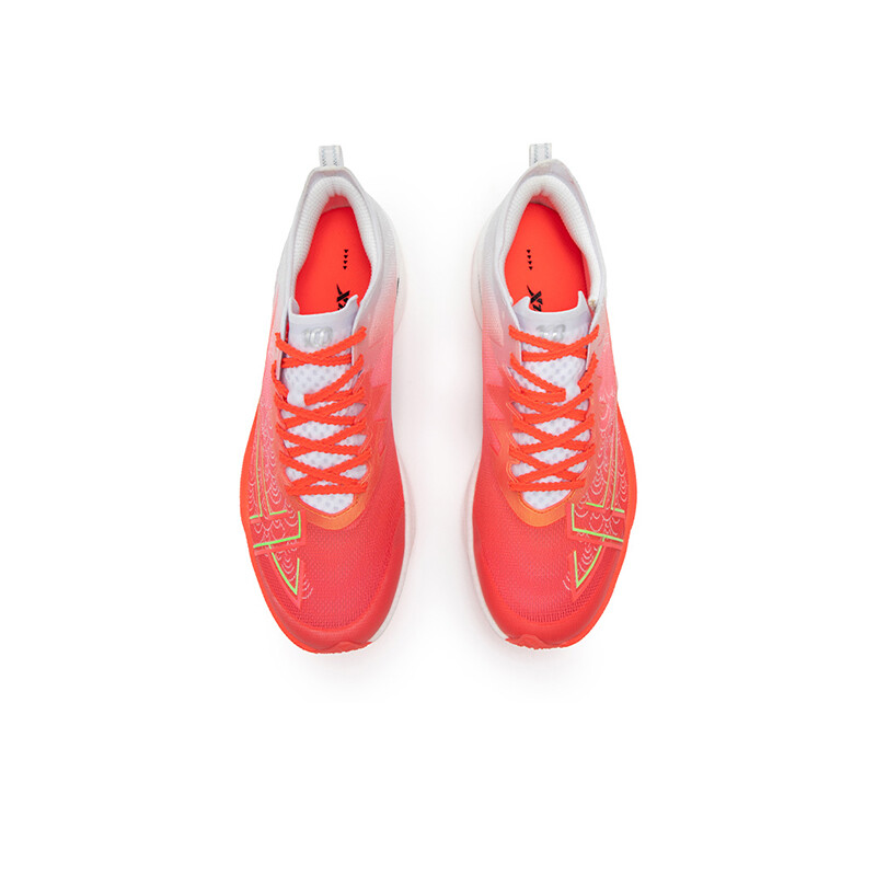100 Детские кроссовки GS Low-top Красные и Белые Xtep, красный — фото 4