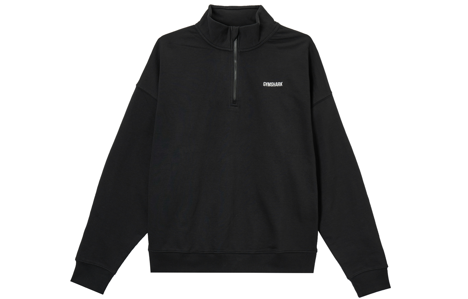 

GYMSHARK Толстовка Rest Day Sweats 1/4 Zip мужская black