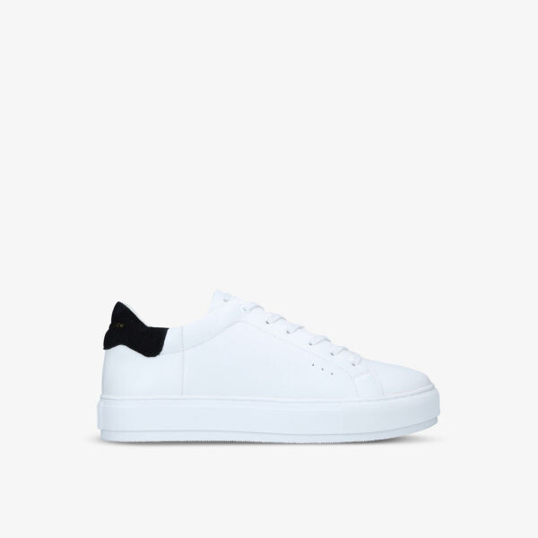 

Кожаные кроссовки Laney на платформе Kurt Geiger London, белый