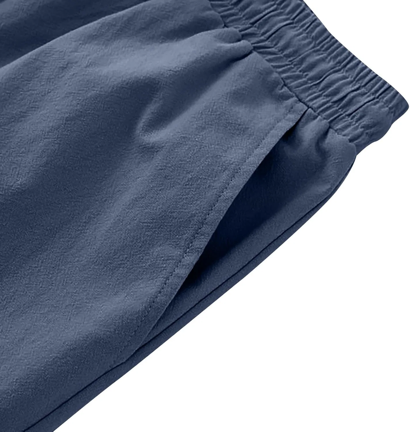 Мужские шорты Active, Regular Fit, с эластичным поясом, завязками и карманами, Blue — фото 4