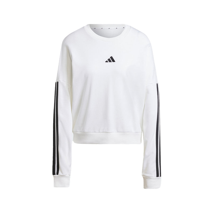 

Свитер (WMNS) adidas Essentials 3-Stripes French Terry Sweatshirt 'White', белый