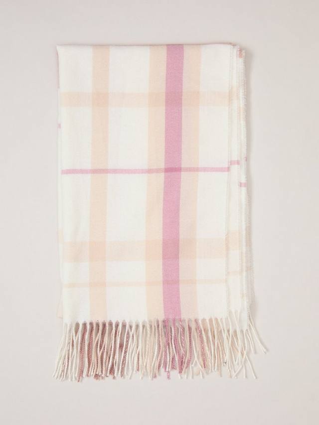 

Фринговая шаль с бахромой Phase Eight, Pale Pink