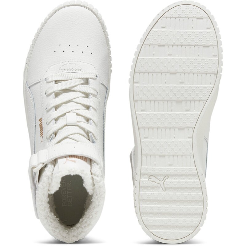 Кроссовки Carina 2.0 для отдыха средней высоты Puma, цвет vapor gray-vapor gray-puma gol — фото 2