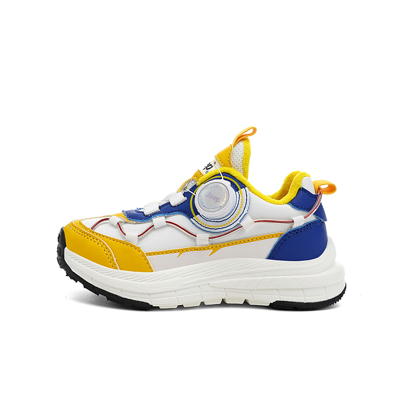 

Jeep Водоотталкивающие, нескользящие, износостойкие утепленные ботинки Ivory White Yellow для детей