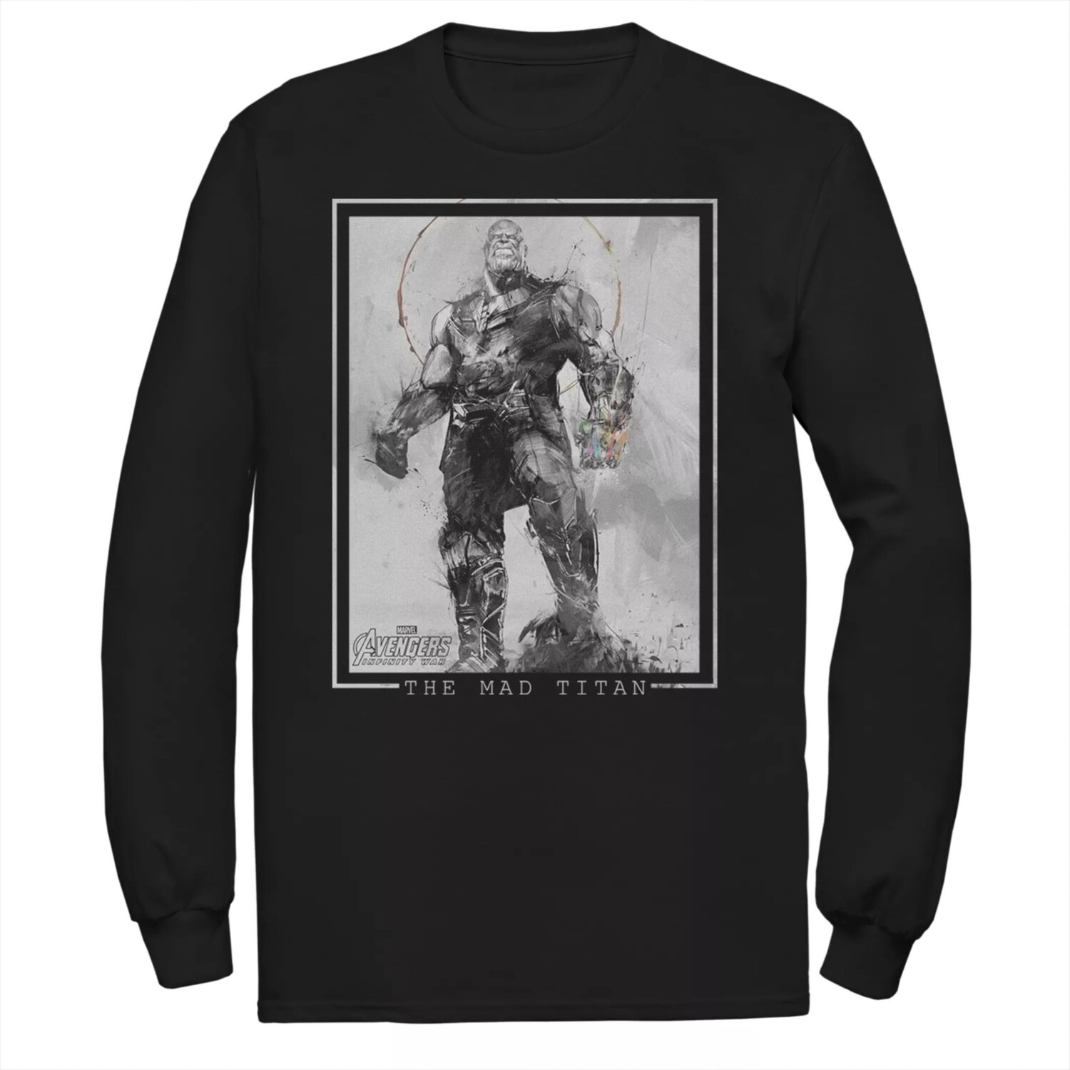 

Мужская футболка Marvel Avengers Mad Titan Thanos Licensed Character
