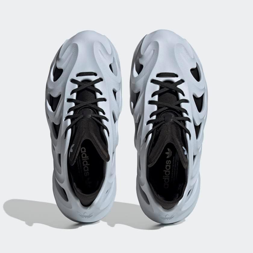 Мужские кроссовки adidas Adifom Q на шнуровке для повседневной носки - бежевые Adidas Originals — фото 3