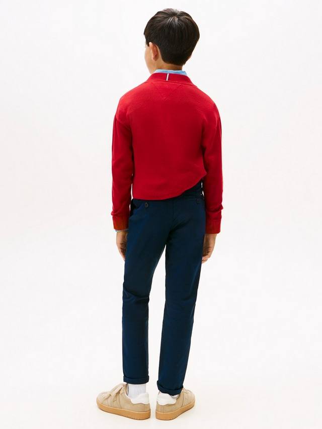 Детские хлопковые чинос 1985 Tommy Hilfiger, Dark Night Navy — фото 2