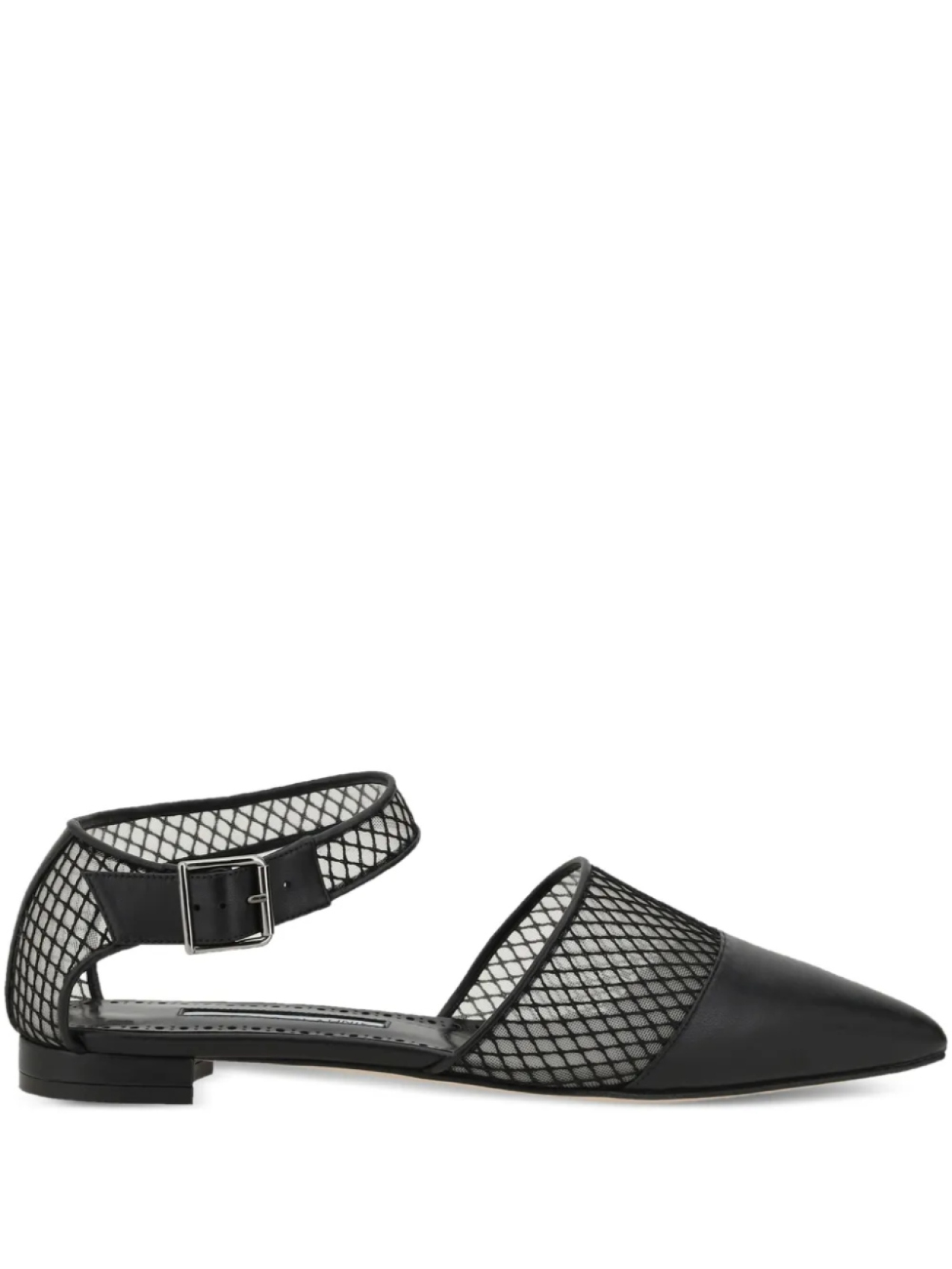 Балетки Manolo Blahnik Jatelahflat, черный