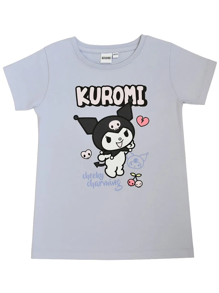 Футболка Hello Kitty, лиловая — фото 2