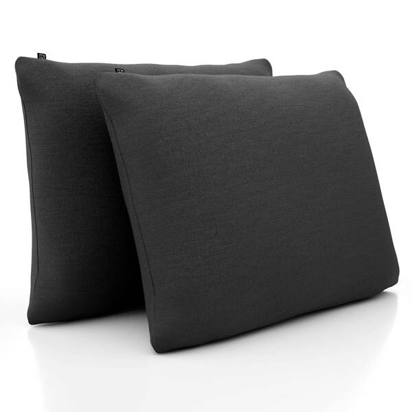

Диванная подушка DYNMC YOU ELEGANZA (2 шт), 80x10x60 см, антрацитовый
