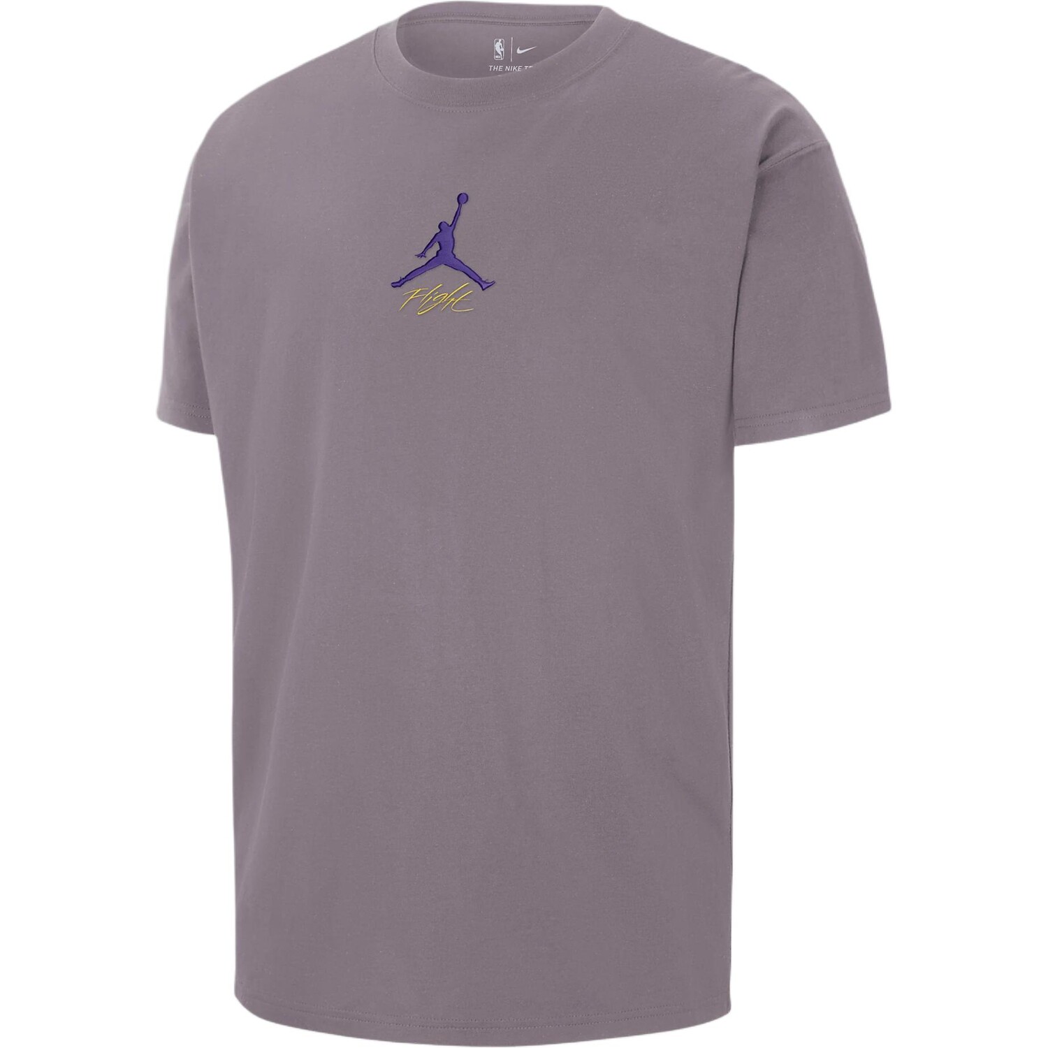 

Футболка NBA Los Angeles Lakers мужская фиолетовая дымчатая Jordan, фиолетовый