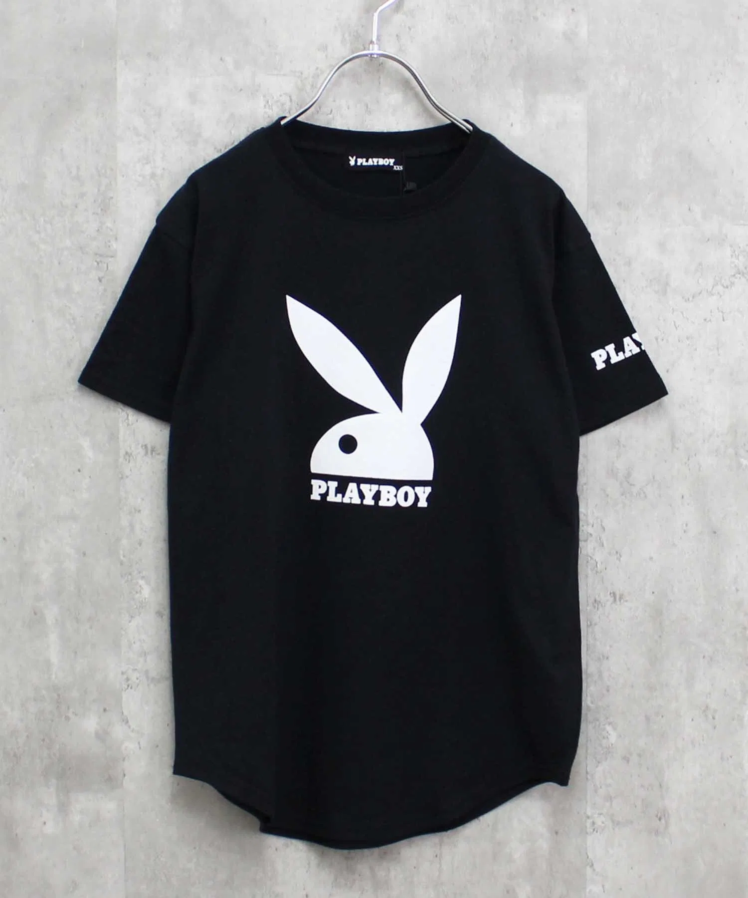 Детская футболка PLAYBOY с логотипом THE CASUAL чёрная