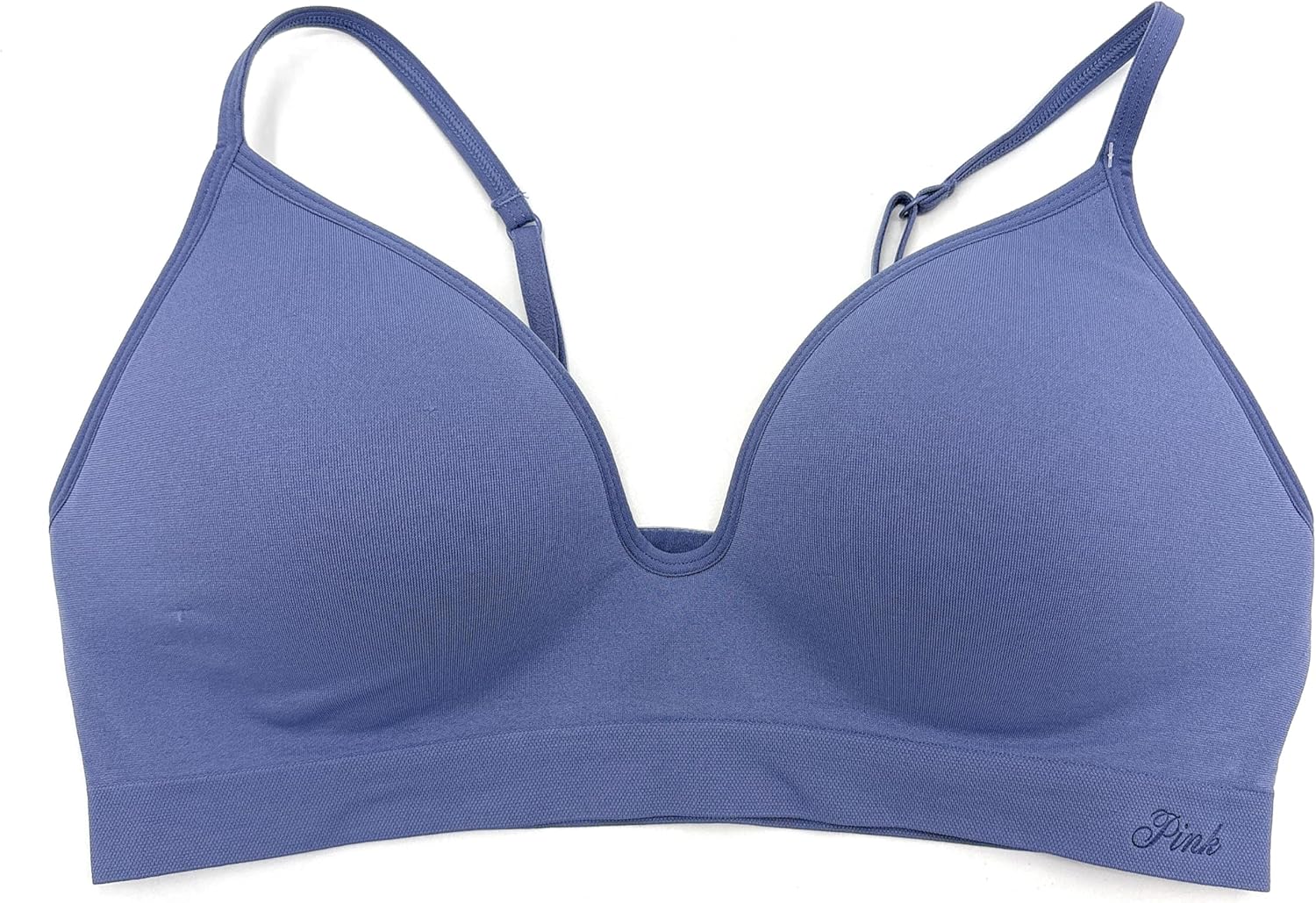 

Розовый бесшовный бюстгальтер пуш-ап от Victoria's Secret, Blue Bird