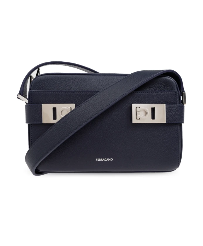 

Сумка через плечо двойняшки Salvatore Ferragamo, синий