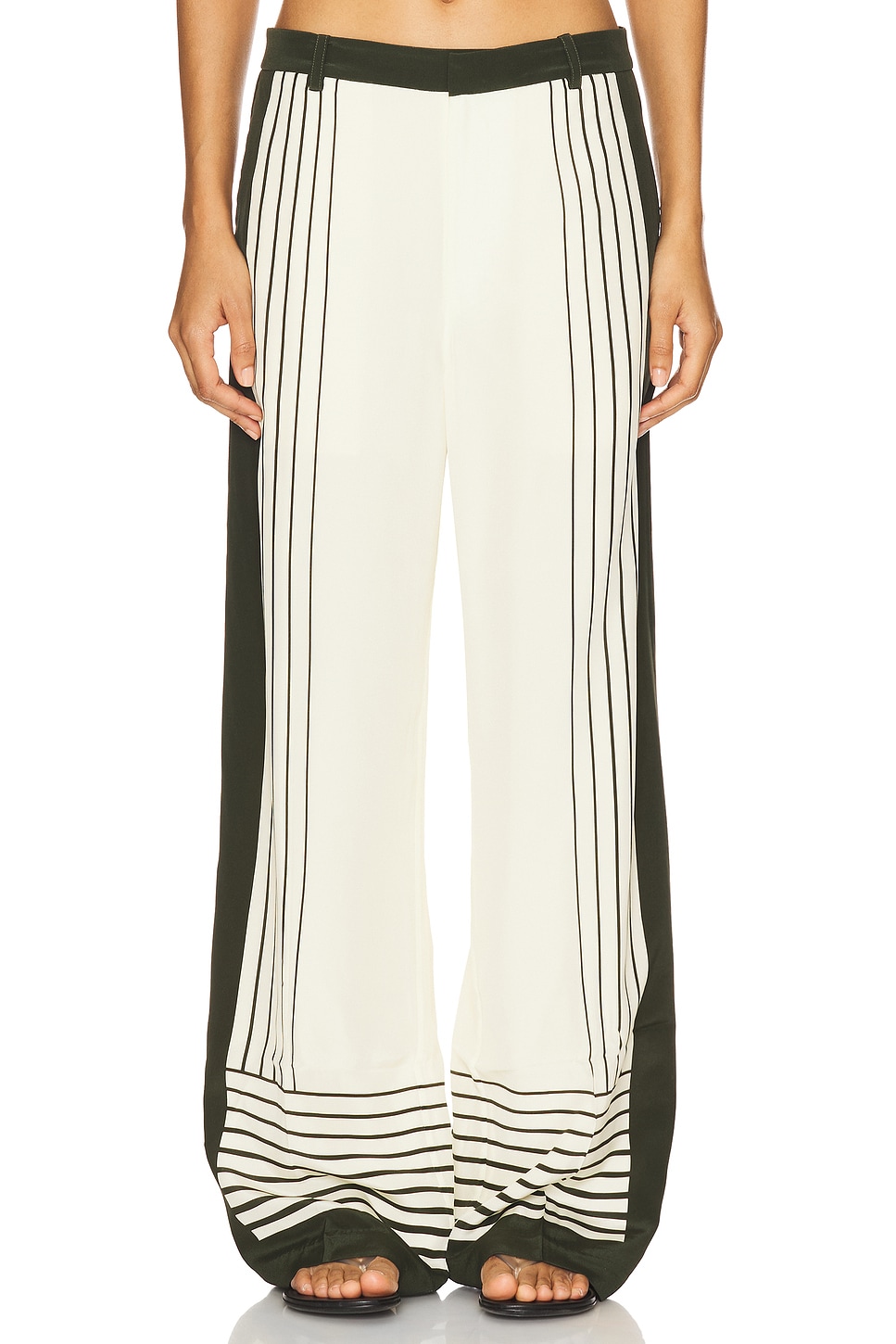

Штаны Leilana с кройкой tailored от Sir., garden stripe