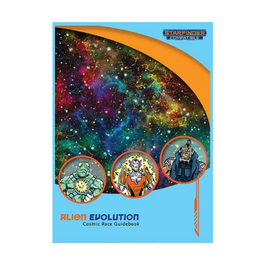 

Alien Evolution - Cosmic Race Guidebook, Starfinder (Fat Goblin Games), мягкая обложка