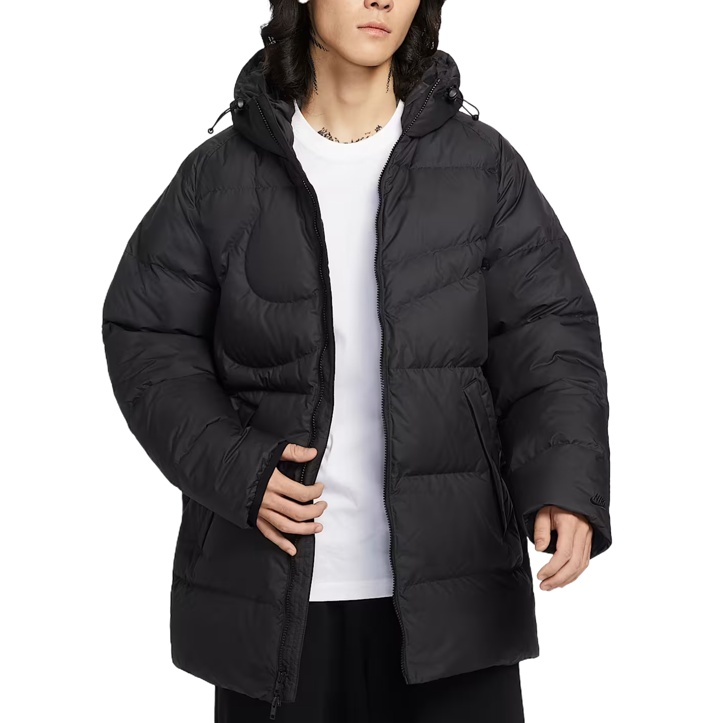 

Термоизоляционная куртка Therma FIT Down для мужчин Nike, черный