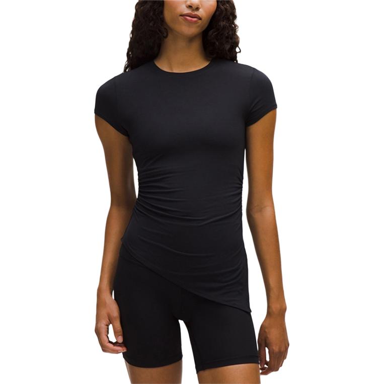 

Женская футболка для йоги Lululemon, черный