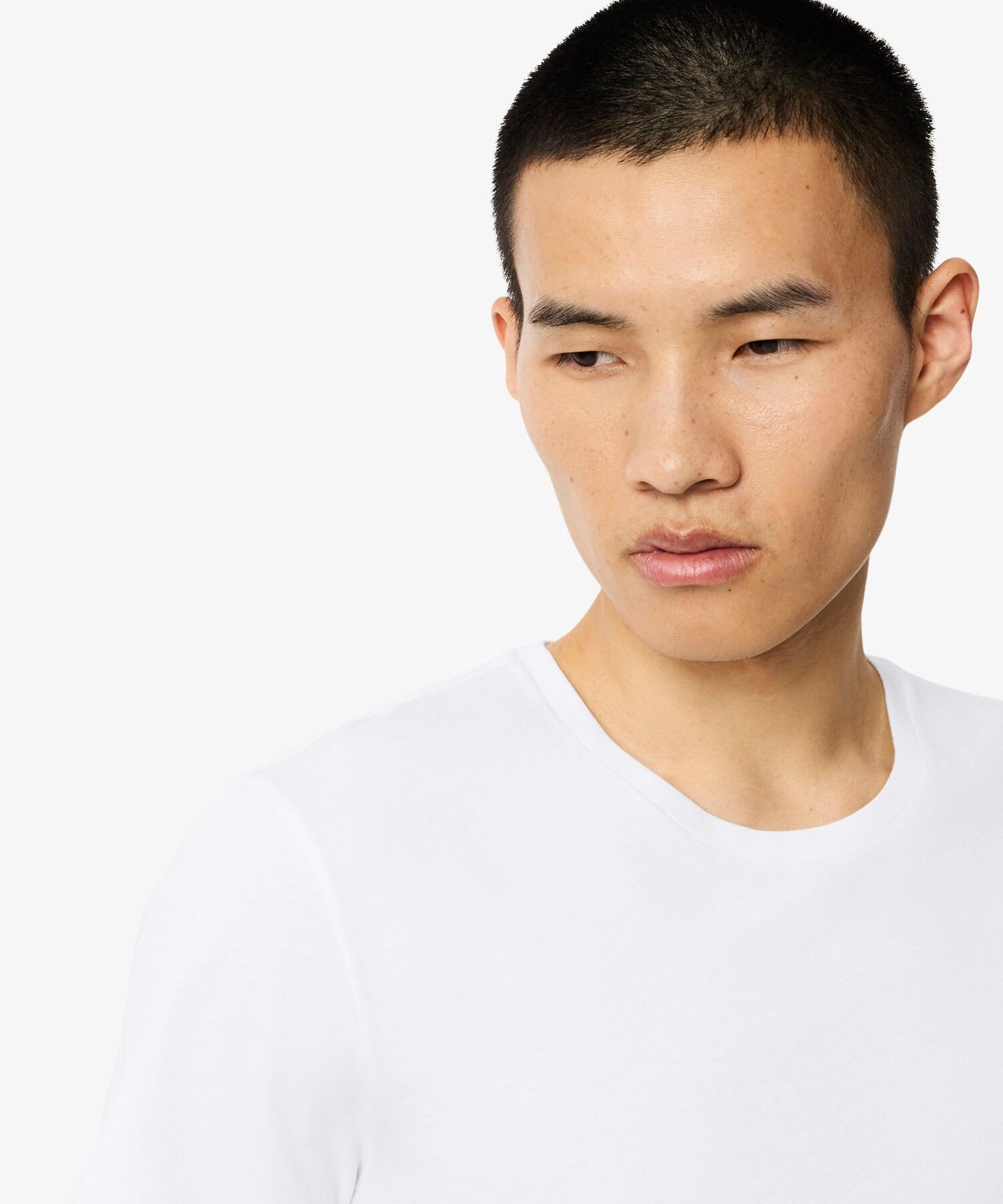 Комплект из 3 предметов: футболка с круглым вырезом и три предмета LACOSTE, White — фото 3