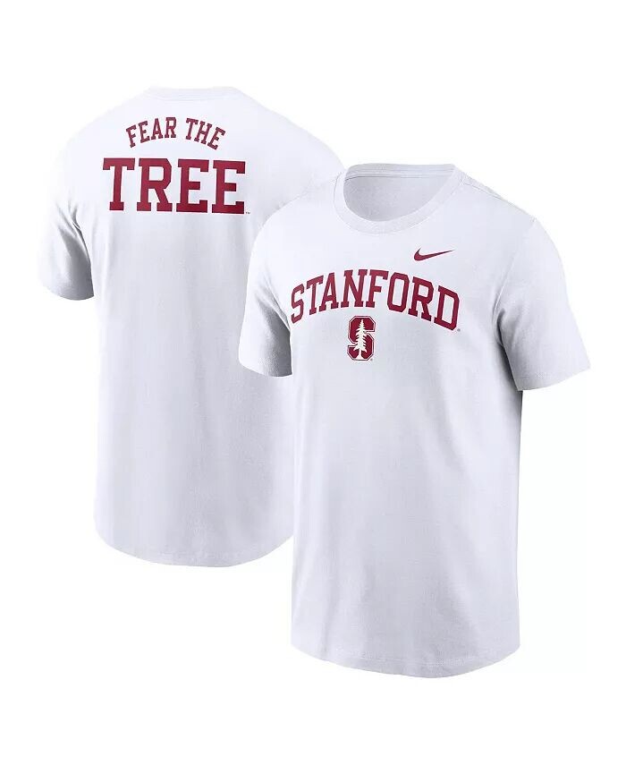 

Мужская белая футболка Stanford Cardinal Blitz 2-Hit Nike